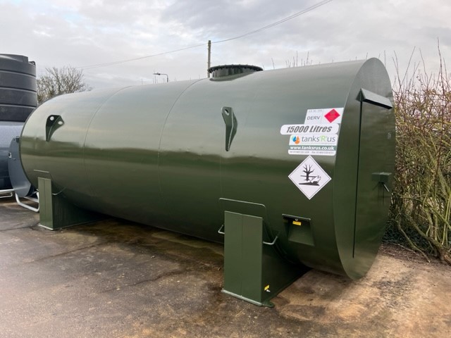 15000 Litre Bunded Horizontal Diesel Tank